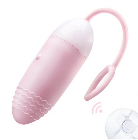 MIZZZEE - Heartbeat Wireless Remote Vibrating Egg (Chargeable - Pink)